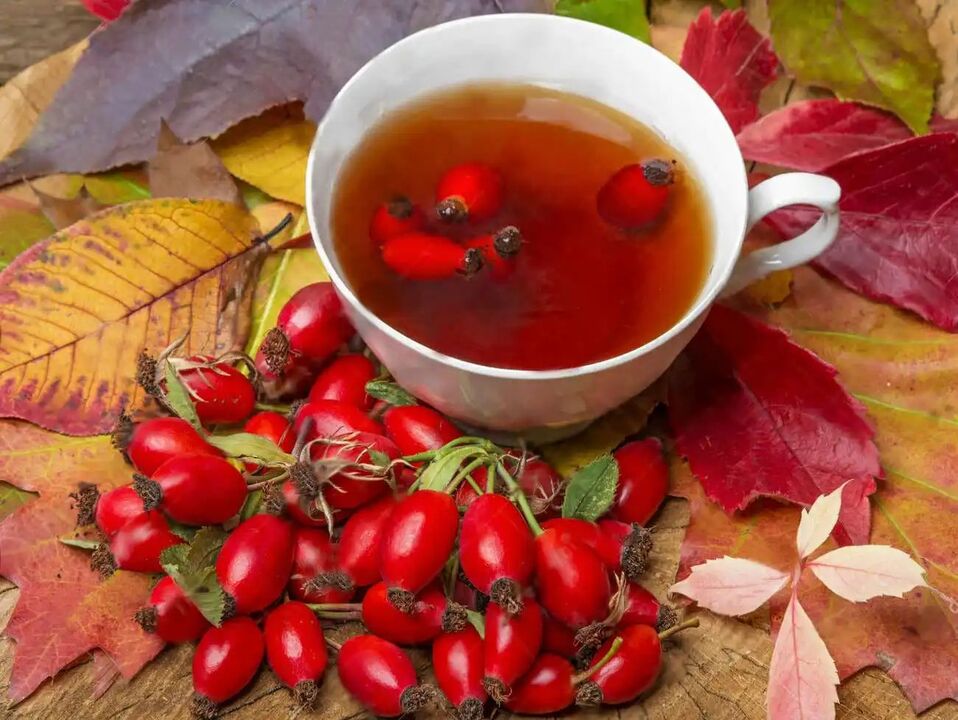rosehip decoction for potency